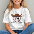 Baseball Heart Pirate Hat Crossed Swords Men Boys Kids Youth Premium Tri-Blend Graphic Youth