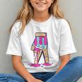 Baseball Ice Cream Drip Boys Glove Sprinkles Baseball Lover Graphic Youth
