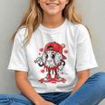 Baseball Ice Cream Valentine Dripping Game Day Men Boys Kids Graphic Youth