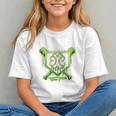 Baseball Icecream St Patrick's Day Lucky Charm Shamrock Drip Graphic Youth Baseball Icecream St Patrick's Day Lucky Charm Shamrock Drip Graphic Youth