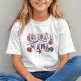 Baseball Mama Mom Mother Vintage Game Day Graphic Youth