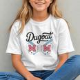 Baseball Mom – Proud Dugout Supporter Graphic Youth