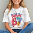 Bruh 67 Baseball Drip Number 67 Player 67th Birthday Graphic Youth