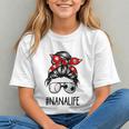 Classy Nana Life Soccer Messy Bun Baseball Mother's Day Graphic Youth Classy Nana Life Soccer Messy Bun Baseball Mother's Day Graphic Youth