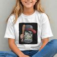Cool Dollar Bill Guy With Cap And Baseball Costume Premium Tri-Blend Graphic Youth Cool Dollar Bill Guy With Cap And Baseball Costume Premium Tri-Blend Graphic Youth