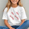 Distressed Baseball Number 44 Jersey Uniform Player Fan Graphic Youth