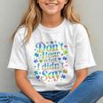 Don’t Hear What I Didn’t Say Autism Awareness Valentine Raglan Baseball Tee Graphic Youth Don’t Hear What I Didn’t Say Autism Awareness Valentine Raglan Baseball Tee Graphic Youth