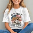 Faith Family Freedom Patriotic Christian Baseball Game Day Graphic Youth Faith Family Freedom Patriotic Christian Baseball Game Day Graphic Youth
