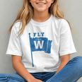 Fly The W Chicago Baseball Winning Flag Distressed Premium Tri-Blend Graphic Youth Fly The W Chicago Baseball Winning Flag Distressed Premium Tri-Blend Graphic Youth