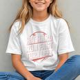 Hit Hard Run Fast Turn Left Baseball Fan Red Graphic Graphic Youth