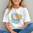 Ice Cream Baseball Mitt Drippy Scoop Baseball Sports Graphic Youth