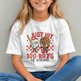 I Just Hit 100 Days Of School Baseball 100th Day Teacher Kid Graphic Youth