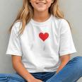 I Love Mamie Heart Grandma Grandmother Grandparent Raglan Baseball Tee Graphic Youth