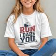 Run I Dare You Baseball Catcher Player Fan Graphic Youth Run I Dare You Baseball Catcher Player Fan Graphic Youth