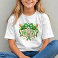 Six Seven 67 Meme Baseball Coquette Bow St Patrick's Day Graphic Youth Six Seven 67 Meme Baseball Coquette Bow St Patrick's Day Graphic Youth