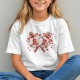 Six Seven 67 Meme Baseball Coquette Bow Valentine Graphic Youth Six Seven 67 Meme Baseball Coquette Bow Valentine Graphic Youth