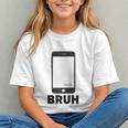 Texted First Bruh Seen Message Valentine's Day Humor Raglan Baseball Tee Graphic Youth Texted First Bruh Seen Message Valentine's Day Humor Raglan Baseball Tee Graphic Youth