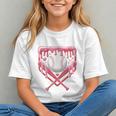Valentines Baseball Boys Ice Cream Drip Heart Youth Kids Graphic Youth Valentines Baseball Boys Ice Cream Drip Heart Youth Kids Graphic Youth