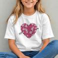 Valentine's Day Baseball Heart Softball Player Sports Lover Graphic Youth Valentine's Day Baseball Heart Softball Player Sports Lover Graphic Youth