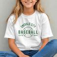 Wizard Of Oz Emerald City Baseball Costume Halloween Graphic Youth