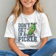 Youth Baseball Catcher Humor Don’t Get In A Pickle Graphic Youth Youth Baseball Catcher Humor Don’t Get In A Pickle Graphic Youth