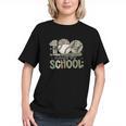 100 Days Of School Baseball Camo Celebration Graphic Youth 100 Days Of School Baseball Camo Celebration Graphic Youth