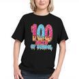 100 Days Of School Baseball Drip 100th Day Of School Graphic Youth 100 Days Of School Baseball Drip 100th Day Of School Graphic Youth