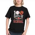 100 Days Of School Baseball Player Teacher Student Graphic Youth 100 Days Of School Baseball Player Teacher Student Graphic Youth