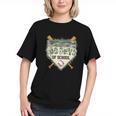 100 Days Of School Home Plate Camo Baseball Dripping Boys Graphic Youth