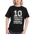 10th Birthday Rookie Of The Year Baseball Double Digit Humor Graphic Youth 10th Birthday Rookie Of The Year Baseball Double Digit Humor Graphic Youth