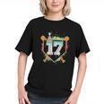 17th Birthday Baseball Drip Number 17 Year Old Birthday Boy Graphic Youth