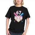 6 7 Baseball Dripping Six Seven Gen Alpha Slang Graphic Youth 6 7 Baseball Dripping Six Seven Gen Alpha Slang Graphic Youth