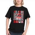 6 7 Bruh Six Seven Valentine Heart Baseball Graphic Youth 6 7 Bruh Six Seven Valentine Heart Baseball Graphic Youth