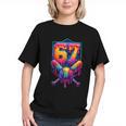 67 Meme Trendy Baseball Number 67 Player Six Seven Graphic Youth