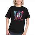 8th Birthday Boys Baseball Ice Cream Drip Boys Baseball Graphic Youth