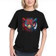 Baseball 12 Year Old Splash Drip 12th Birthday Boy Number 12 Graphic Youth