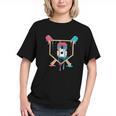 Baseball 8 Year Old Ice Cream Drip 8th Birthday Boys Player Graphic Youth