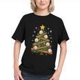 Baseball Bat Christmas Tree Lights Holiday Xmas Graphic Youth Baseball Bat Christmas Tree Lights Holiday Xmas Graphic Youth