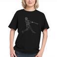 Baseball Batter Line Abstract Geometry Team Player Family Graphic Youth