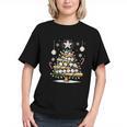 Baseball Christmas Tree Lights Graphic Youth Baseball Christmas Tree Lights Graphic Youth