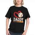 Baseball Daddy Baseball Heart Family Matching Graphic Youth Baseball Daddy Baseball Heart Family Matching Graphic Youth