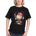 Baseball Drip Ice Cream Breast Cancer Awareness Boys & Girls Graphic Youth