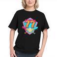 Baseball Drip Jersey Number 77 For Players & 77th Birthday Graphic Youth