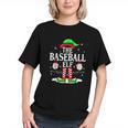 The Baseball Elf Christmas Sport Lovers Xmas Elf Graphic Youth The Baseball Elf Christmas Sport Lovers Xmas Elf Graphic Youth
