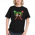 Baseball Ice Cream Drip Number 67 Player 6 7 Christmas Pjs Graphic Youth Baseball Ice Cream Drip Number 67 Player 6 7 Christmas Pjs Graphic Youth