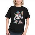 Baseball Mascot Attitude Graffiti Splash Bat Cap Graphic Youth Baseball Mascot Attitude Graffiti Splash Bat Cap Graphic Youth