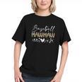Baseball Mawmaw Leopard Baseball Heart Graphic Youth Baseball Mawmaw Leopard Baseball Heart Graphic Youth