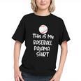 This Is My Baseball Pajama Shirt For Players Teens Boys Girl Graphic Youth This Is My Baseball Pajama Shirt For Players Teens Boys Girl Graphic Youth