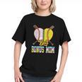 Bonus Mom Of Both Half Baseball Softball Ice Cream Drip Graphic Youth Bonus Mom Of Both Half Baseball Softball Ice Cream Drip Graphic Youth