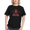 Boston Lovers Skyline Retro Baseball Heartbeat Men Women Graphic Youth